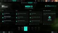 Taking a look at week 3 of Road to BF6 battlepass (Image via Sportskeeda Gaming || EA)